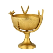Vitale Gold Ayaklı Sunumluk Kase 38 cm - 1