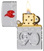 Zippo 90. Yıl Özel Koleksiyonu Armor® Kasa Çakmak - 3