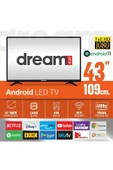 43'' 109 Ekran Full Hd Dahili Uydu Goole Tv - 1