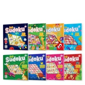 Stickerlı Sudoku Seti (8 Kitap - 700 Adet Sticker) - 1