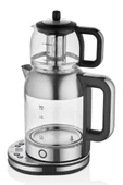 Arow Tea Maker Plus Elektrikli Cam Çay Makinesi Tr4318 - 1