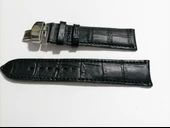 Fado &Hertür Saate &Uygun  Kelebek  Toka 22 MM  siyah   Kordon(179)  gumuş  toka thumbnail 4