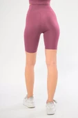 Biker Sporcu Şort - Pembe - 5