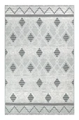 PALERMO 6813A Gri Çift Taraflı Yıkanabilir Dokuma Kolay Temizlenir Halı Kilim - 5