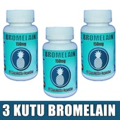 Bromelain 150mg 180 Kapsül (3 KUTU) - 1