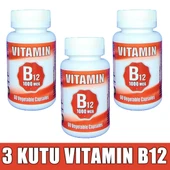Vitamin B12 1000mcg 180 Kapsül (3 KUTU) - 1