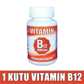 Vitamin B12 1000mcg 60 Kapsül (1 KUTU) - 1