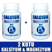 Kalsiyum Magnezyum Vitamin D3 120 Kapsül (2 KUTU) - 1