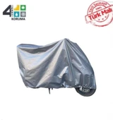 Motorsiklet Branda Miflonlu Su Geçirmez 4 Mevsim (125CC 150CC UYUMLU) - Gri - 3