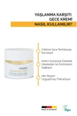 VITAYES Yaşlanma Karşıtı Yoğun Nemlendirici Gece Cilt Bakım Kremi - Dna Onarımını Uyaran Etkili Formül 50ml - 3