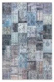 EFES 2305 Patchwork Yumuşak Doku Leke Tutmayan Modern Halı Kilim - 4