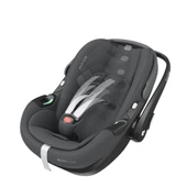 Maxi-Cosi Pebble 360 Pro Dünyanın İlk Kızaklı, Araç Dışına Çıkabilen ADAC'lı 360 Dönebilen Tam Yatabilen İsofix Bazalı Ana Kucağı ve Bebek Oto Koltuğu 0-13 kg Twillic Graphite - 9