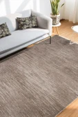 KİLİMİSTA MİLANO ML110 Açık Bej Leke Tutmaz Antialerjik Yıkanılabilir Dokuma Dekoratif Halı Kilim - 2