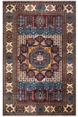 EFES 2304 Geleneksel Motif Yumuşak Doku Leke Tutmayan Modern Halı Kilim - 4