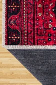 EFES 2303 Geleneksel  Afgan Motif Yumuşak Doku Leke Tutmayan Modern Halı Kilim - 2