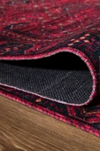 EFES 2303 Geleneksel  Afgan Motif Yumuşak Doku Leke Tutmayan Modern Halı Kilim - 3