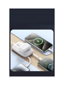 Torima Beyaz 10000mAh Magsafe Powerbank – Standlı, Kablosuz & PD 22.5W Hızlı Şarj - 5