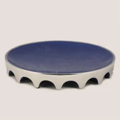 Vitale Seramik Lacivert Kolezyum Tabak 29*29*5 cm - 1