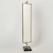 Vitale Mermer Metal Dikdörtgen Ayna 15*22*93 cm - 1