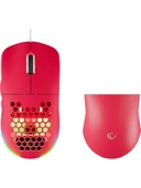 Rampage Blink Pembe RGB Optik Kablolu Oyuncu Mouse - 2