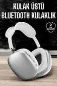 P9 Air Max Kablosuz 5.0 Mikrofonlu Bluetooth Kulaklık Beyaz Yüksek Ses Kaliteli - 1