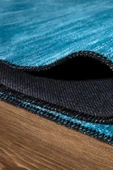 KİLİMİSTA MİLANO ML105 Mavi Leke Tutmaz Antialerjik Yıkanılabilir Dokuma Dekoratif Halı Kilim - 5