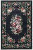 VALENCIA 1504 Çiçek Desenli Kaymaz Taban Yıkanabilir Modern Halı Kilim - 4
