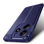 Xiaomi Redmi Note 14 4G Kılıf Deri Tarzı Niss Silikon Case Kapak - 3