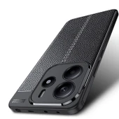 Xiaomi Redmi Note 14 4G Kılıf Deri Tarzı Niss Silikon Case Kapak - 1