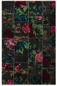 EFES 2302 Patchwork Yumuşak Doku Leke Tutmayan Modern Halı Kilim - 4