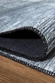 KİLİMİSTA MİLANO ML102 Gri Leke Tutmaz Antialerjik Yıkanılabilir Dokuma Dekoratif Halı Kilim - 5