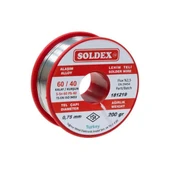 SOLDEX 100GR LEHİM TELİ 1,00MM TSE'Lİ YERLİ ÜRÜN 60/40 thumbnail 2
