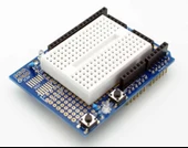 Arduino UNO R3 Proto Shield'i + Mini Breadboar - 1