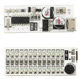 2x13 Yeşil Mini USBli Ayarlanabilir Sese Duyarlı Spektrum - 1