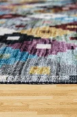 VALENCIA 1502 Renkli Kaymaz Taban Yıkanabilir Modern Halı Kilim - 5