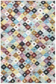 VALENCIA 1502 Renkli Kaymaz Taban Yıkanabilir Modern Halı Kilim - 4
