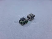 USB A Şase Tipi Konnektör - Yatık - 2