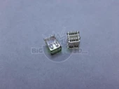 2'li Şase Tipi USB Konnektör (Dik) - 2
