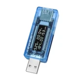 KWS-V20 USB Tester - USB Voltmetre, Ampermetre - Keweisi thumbnail 1