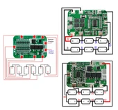 6S 12A BMS 18650 Lityum Pil Şarj Koruma Devresi thumbnail 2