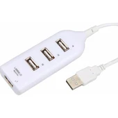4 Port Usb Çoğaltıcı Çoklayıcı Hub Usb 2.0 Çoklama Pc Laptop thumbnail 1
