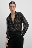Puantiyeli Gömlek Siyah thumbnail 3