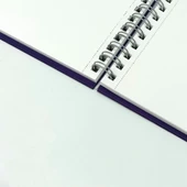 Schoellershammer Drawing Pad Mor Sert Kapak Çizim Defteri 120 gr A5 54 Yaprak thumbnail 2