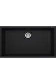 RealStone  K Serisi K013 Granit Eviye Siyah 70.5 X 39 Cm Tezgah Altı - 1