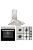 TEKA Chef 1 Ankastre Set ( He 715 Ss - Hlx 640 Kbc0e - Df 60 ) - 1
