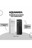 AQUAMARA Buz Makinalı Su Sebili Siyah - 2