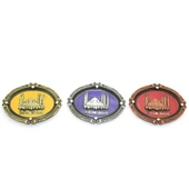 İstanbul Temalı Metal Magnet Sultanahmet Kabartmalı - 1