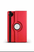 Xiaomi Redmi Pad SE Uyumlu 8.7 inç Fuchsia 360 Dönebilen Standlı Kılıf thumbnail 6