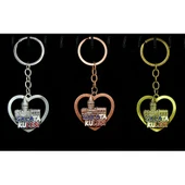 Metal Galata Kulesi Anahtarlık Kalp Tasarımlı - 1