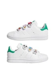 adidas Beyaz Unisex Çocuk   Sneaker STAN SMITH CF C JH7439 thumbnail 10